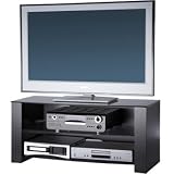 Compare Prices: Alphason Ancora ANC1100/3-GR Black Plasma and LCD TV Stand