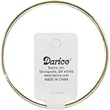 Metal Macrame Ring-Gold-12"