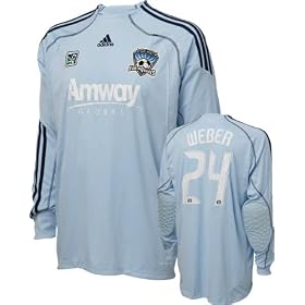 Andrew Weber Game Used Jersey: San Jose Earthquakes #24 Goalie Jersey