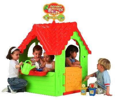 Childrens Toyshop  Toys : FEBER Garden House - Playhouse