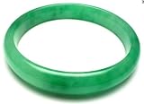Green Jadeite Jade Bangle 60MM-JB3356G