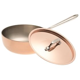 All-Clad Cop-R-Chef 2-Quart Saucier with Lid by All-Clad