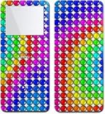 Rainbow Candy - Apple iPod nano 1G (1st Generation) 1GB/ 2GB/ 4GB Protector Skin Decals - Faceplate Stickers