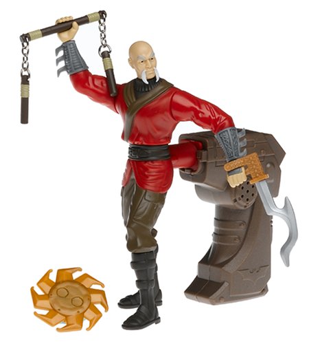 Childrens Toyshop  Collectible : Batman Begins Total Control Ra's Al Ghul 6" Deluxe Figure