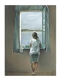 Posters: Salvador Dali Poster Art Print - Figure At A Window (32 x 24 inches)
