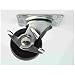 Tools & Hardware : Shepherd 9511  Rubber Wheel Swivel Plate & Side Brake Casters