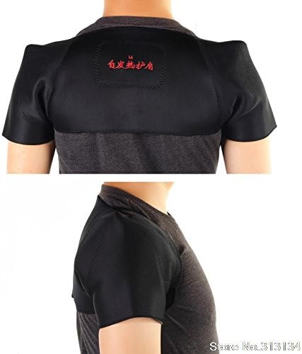 New Relief Back Tourmaline Heat Health Pain Shoulder Posture Brace Support