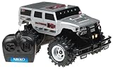1:18 Radio Control Hummer H2 Swingback: Silver (49 MHz)