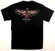 Guitar T-shirt Live Free Rock & Roll Eagle Tee