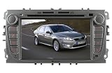 Custron For Ford Mondeo S-Max C-MAX and Focus 2008 2009 2010 Indash Car DVD GPS Radio Sat Navigation System Update + DVD Playback BT Plug And Play Phonebook
