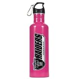Oakland Raiders NFL 26oz Pink Stainless Steel Water Bottle