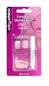 City Chick French Manicure Petite Artificial Nails Square Pink