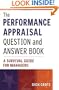 The Performance Appraisal Question and Answer Book
