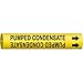Brady 4264-B, 94953 Brady Snap-On Pipe Marker, (Pack of 20 pcs)
