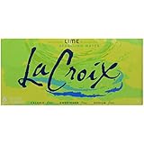 La Croix Sparkling Water, Natural Lime Flavor (8 Count, 12 Fl Oz Each)