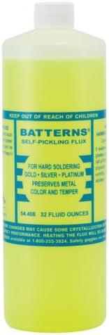 Batterns Self-Pickling Soldering Flux 32 oz.