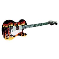Rock and Roll Guitar Metal Sign