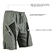 Santic Men's Padded Loose Fit Black Gray Size XXL