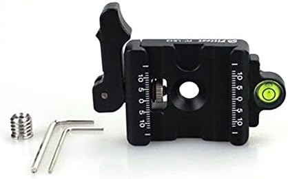 Chunnuan Shop FC-LR42 Tripod Head Quick Release Clamp For DSLR Tripode Black