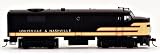 Bachmann Louisville and Nashville HO Scale Alcofa2 Diesel Locomotive - DCC Sound Value On Board
