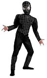 Black-Suit Spider-Man Costume with Muscle Chest