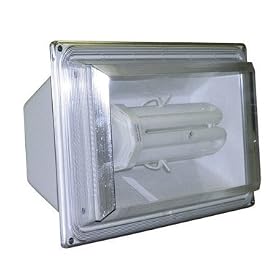 Buy Lights of America 9265 65 Watt Fluorescent Flood Light, White by Lights of America