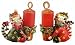 Amy Lacombe Whimsiclay Kandy & Kain- Candle Holder Set
