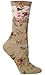 Ozone Women's Mona Linen Socks, Beige, One Size