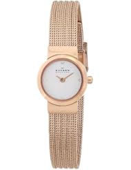 Skagen Womens SKW2132 Klassik Analog Display Analog Quartz Gold Watch