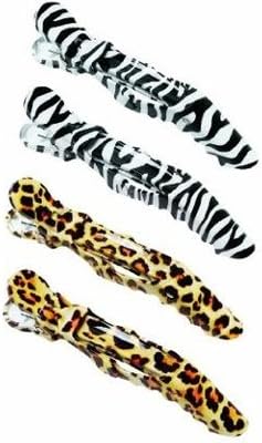 Colortraktools The Croc Clip Safari Collection 4 pack set - DUO SET - 2 packs of 4 clips