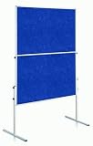 Produkt-Bild: Legamaster Moderationswand ECONOMY klappbar 120x150cm blau