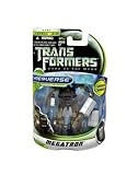 Hasbro Year 2010 Transformers Movie Series 3 quotDark of the Moonquot Cyberverse Commander Class 4 Inch Tall Robot Action Figure - Decepticon MEGATRON with Fuel Tank that Converts to Double Cannons Vehicle Mode MACK Truck Mode