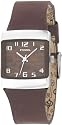 Fossil JR9517 Stainless Steel Ladies Brown Dial Brown Leather Strap Watch