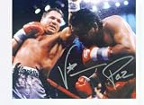 VINNY PAZ (PAZIENZA) AUTOGRAPHED COLOR 8X10 BOXING PHOTO UPPERCUTS ROBERTO DURAN (BOXING)