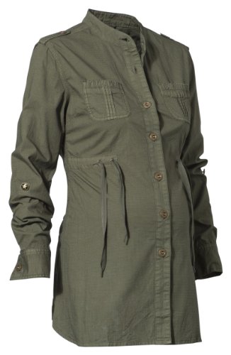 Noppies Damen Umstandsmode/ Bluse 10502, Gr. 40 (L), Gr&uuml;n (khaki 09) Preisvergleich