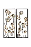 UPC 758647544929 product image for Deco 79 Metal Wall Deco, 2 Assorted, 14 by 34