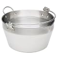 Kitchen Craft Maslin Pan with Handle, Stainless Steel, 9 Litre