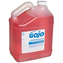 GOJO 1847-04 Pink Antimicrobial Lotion Soap, 1 Gallon (Case of 4)