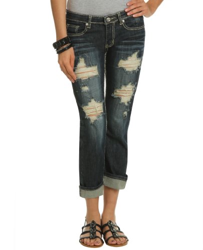 Wet Seal Destroyed Cuff Skinny Jean Wet Seal Destroyed Cuff Skinny Jean