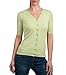 Wool Overs Women's Silk & Cotton Short Sleeve Cardigan