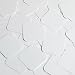 Sequin Soft White Pearly Square Diamond 1.5 inch Couture Loose Paillettes. Made in USA.
