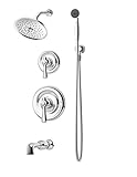 Symmons 5406 Degas Tub/Shower Unit [並行輸入品]