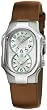 Philip Stein Women's 1-NFMOP-IBZ Signature Bronze Silk on Leather Strap Watch from Philip Stein