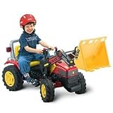 PEDAL POWER ULTIMATE BO MAX HEAVY LOADER TRACTOR WITH WORKING SCOOP