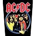 AC/DC Highway to Hell Rock N Roll Music Band Jacket Patch XLG
