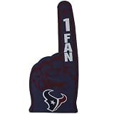 NFL Houston Texans Navy Blue #1 Fan Foam Finger