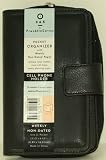 Franklin Covey 365 Pocket Organizer with Weekly Non-dated Pages and Cell Phone Holder (Black or Brown Simulated Leather)