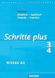 Produkt-Bild: Schritte plus 3 + 4. Glossar Deutsch-Spanisch - Glosario Alem&aacute;n-Espa&ntilde;ol: Deutsch als Fremdsprache / Glossar Deutsch-Spanisch