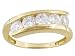 10KT 2.23CTW BELLA LUCE DIAMOND SIMULANT 5-STONE RING