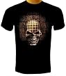 Alchemy Checkered Hardcore Skull T-shirt